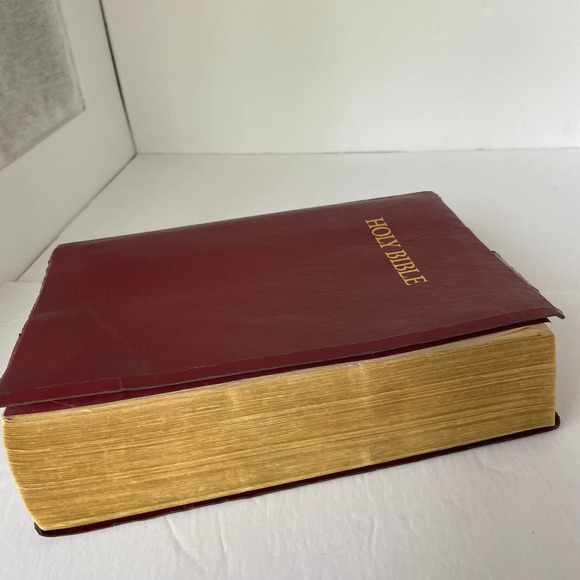 Holy Bible NKJV New King James Version Giant Print Center Column 1994 Ref Ed - Picture 4 of 10
